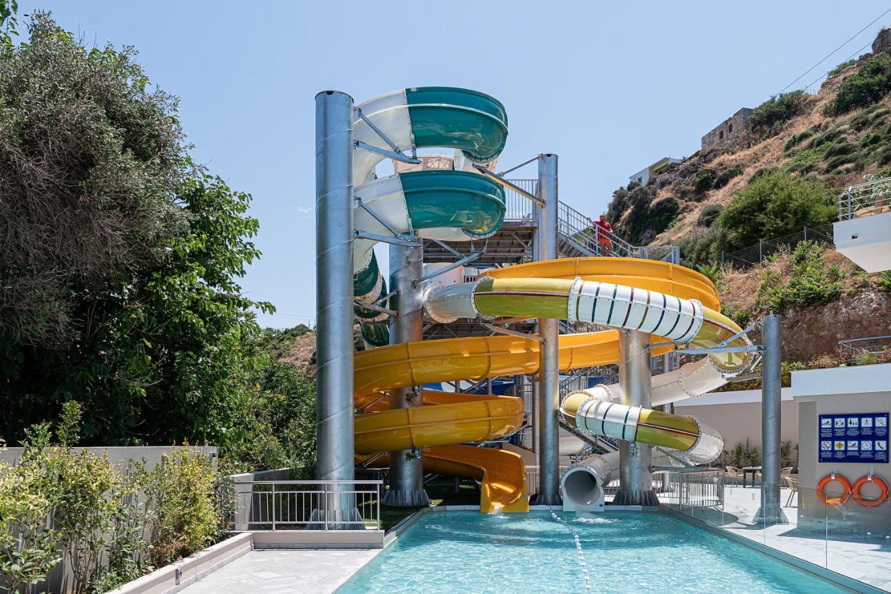 普拉塔尼亚斯港海滩度假酒店及Spa中心 Platanés 外观 照片 Water park