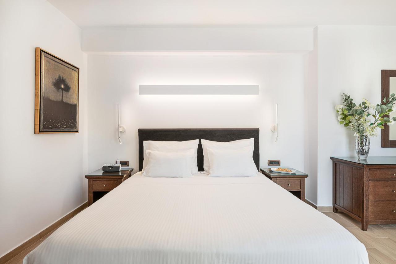 普拉塔尼亚斯港海滩度假酒店及Spa中心 Platanés 外观 照片 A bedroom at the hotel